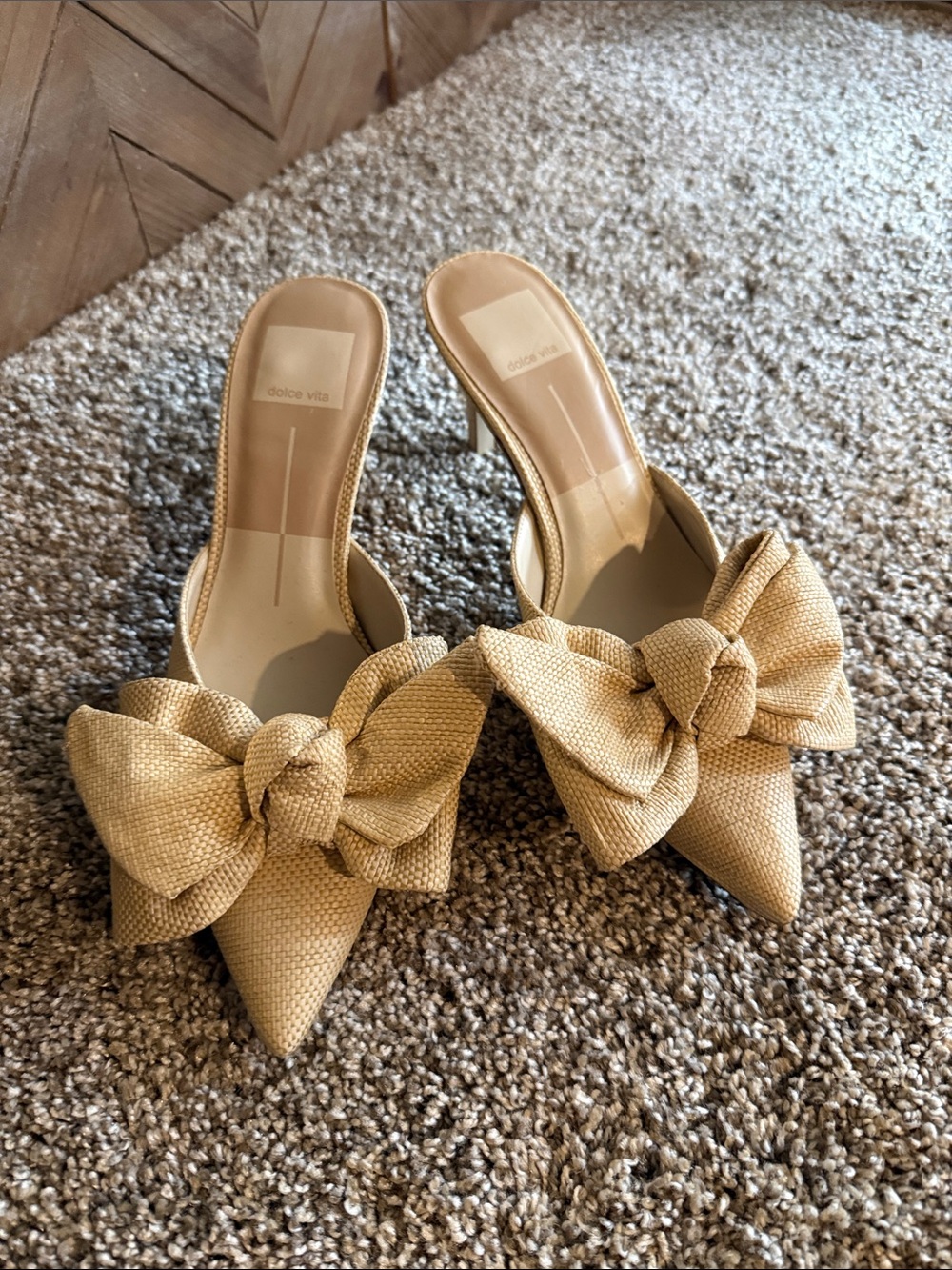 Dolce Vita Bow Pointed Mules